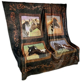 Queen Size Silk Touch Ultra Soft Blanket - Lucky in Love