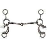 Showman Ironhorse Stainless Steel JR Cowhorse Bit with Smooth Snaffle