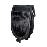 Showman Hair on Cowhide Cell Phone/Accessory Case - Black