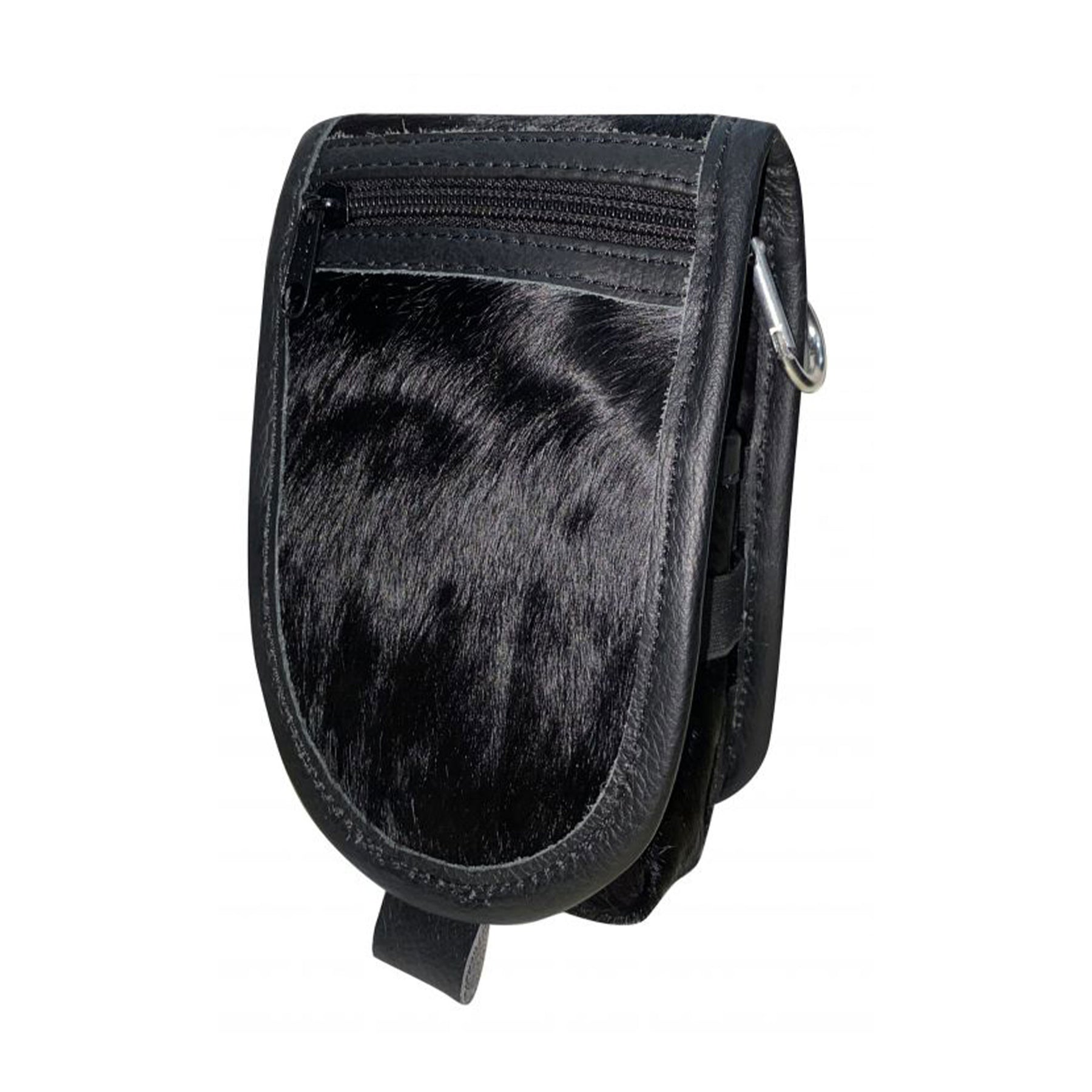 Showman Hair on Cowhide Cell Phone/Accessory Case - Black