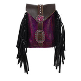 Showman Fuchsia Sunset Rear Cinch Bag