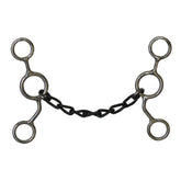 Showman stainless steel JR Cow-horse bit with 5" cheeks
