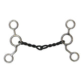 Showman stainless steel JR Cow-horse bit with 5" shanks