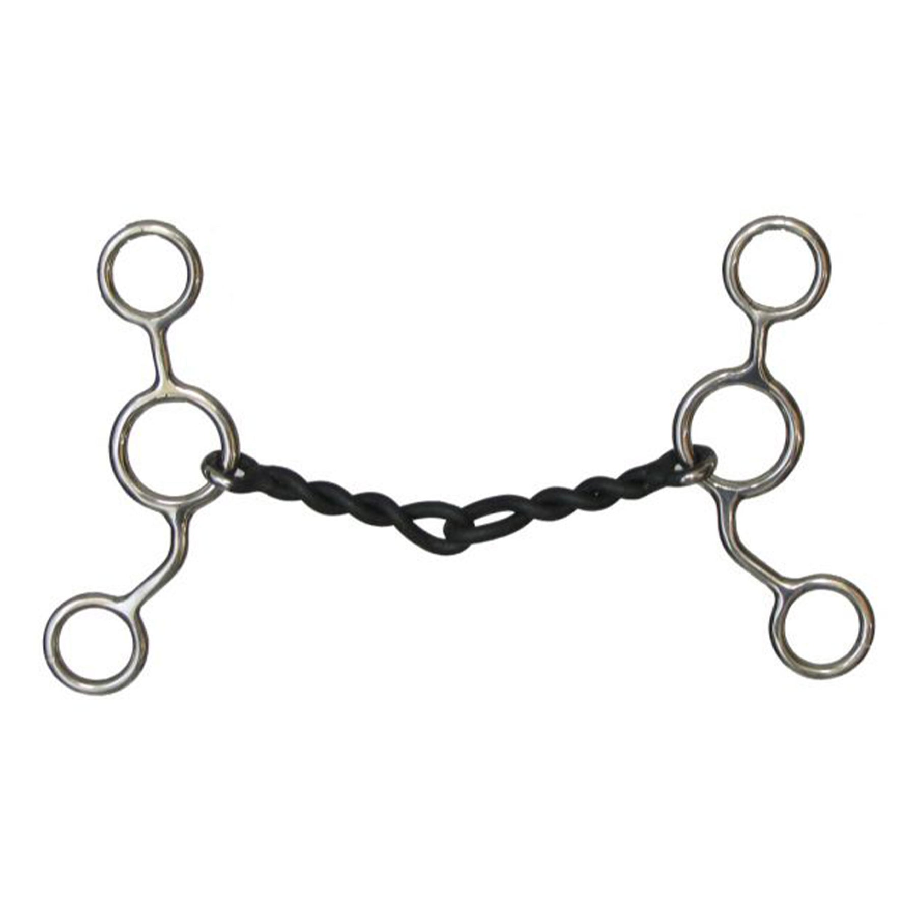 Showman stainless steel JR Cow-horse bit with 5" shanks