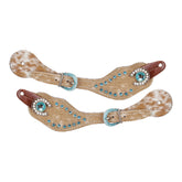 Showman Ladie's Glittering Grit Spur Strap