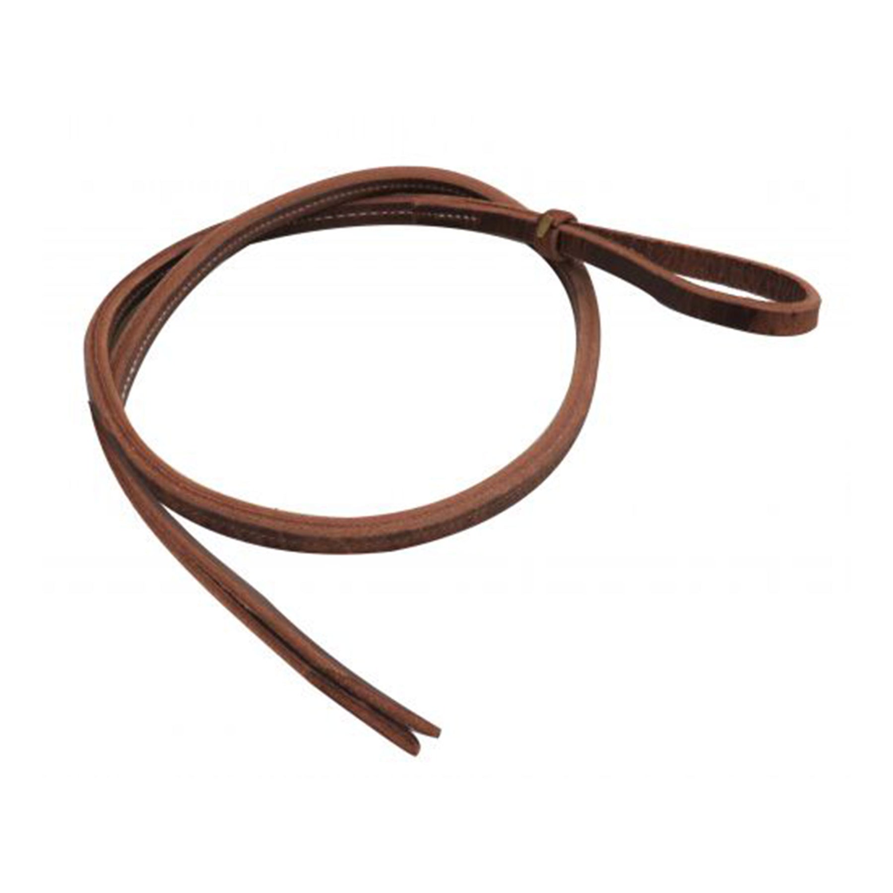 4" x 1/2" Harness leather over & under whip