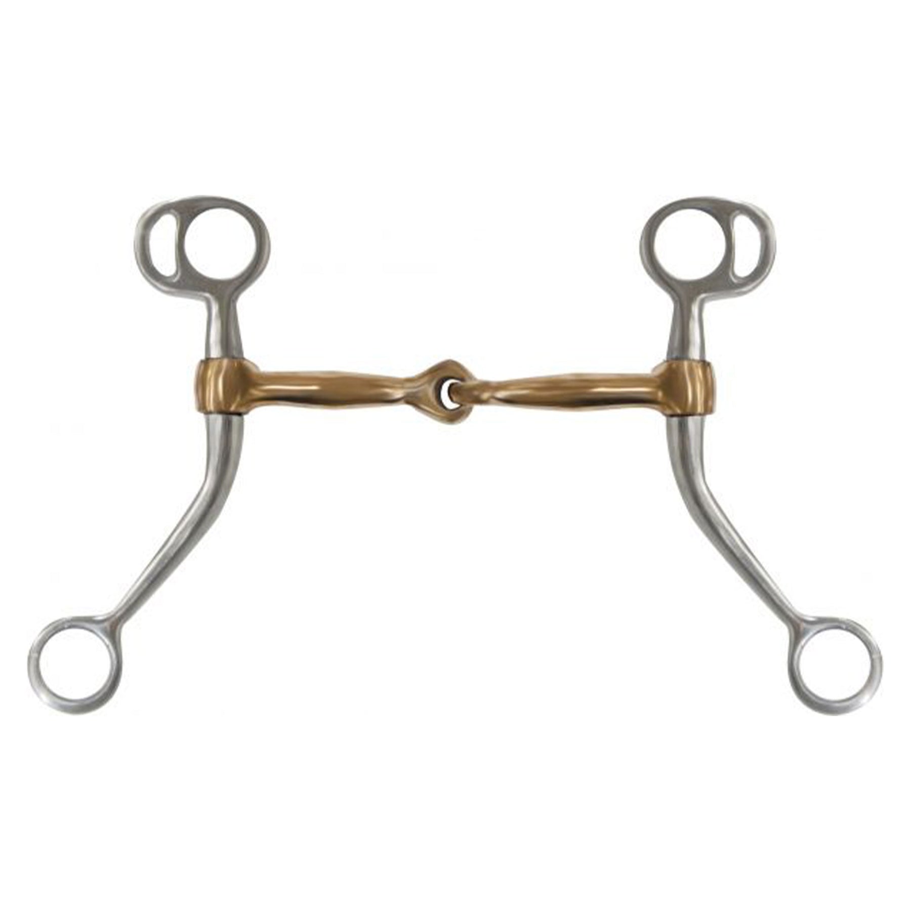 Showman stainless steel Tom Thumb bit with 6