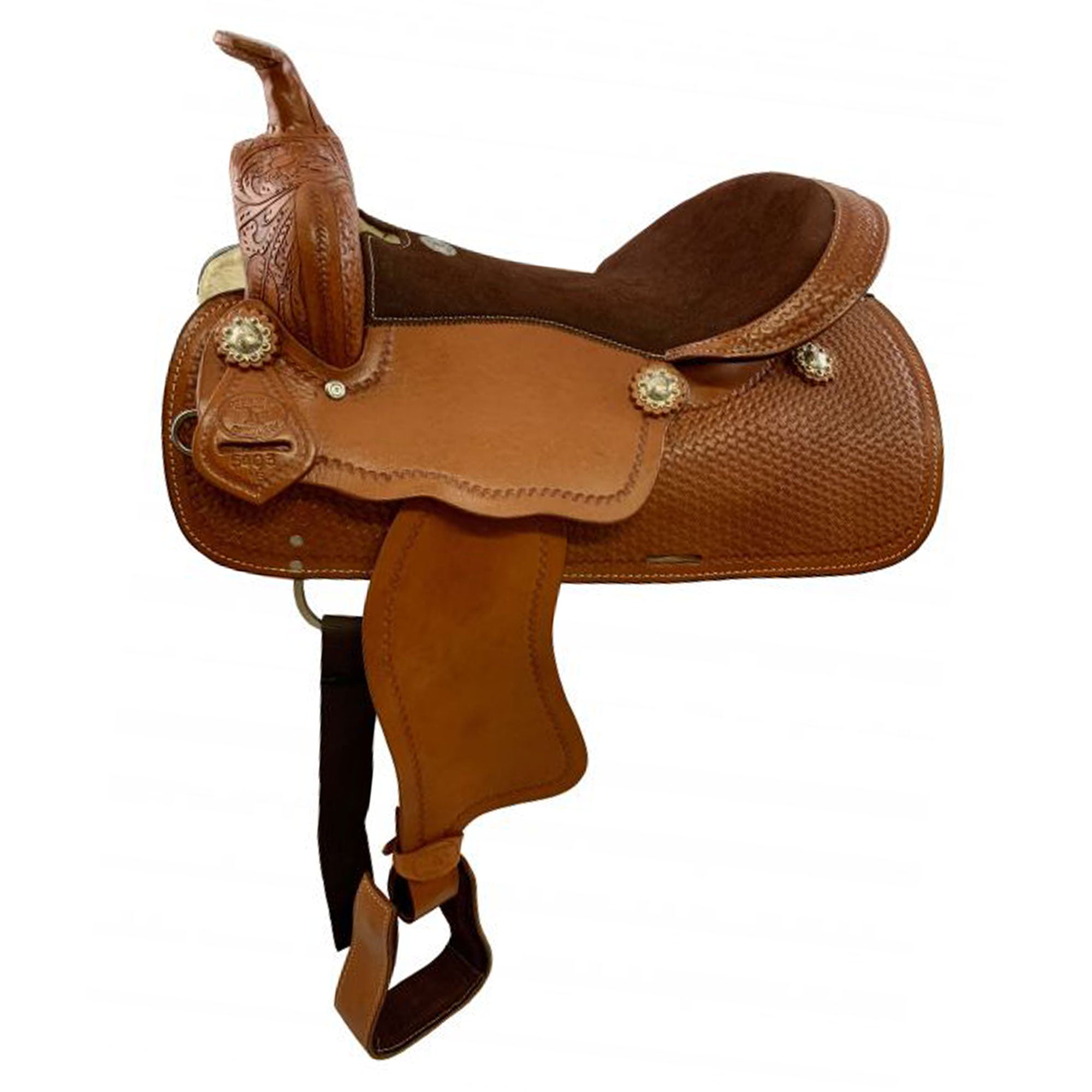 Double T Trail Trekker Pleasure Style Saddle - 16 Inch