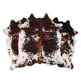LG/XL Brazilian Normandie Tri-Color Cowhide Rugs - 42