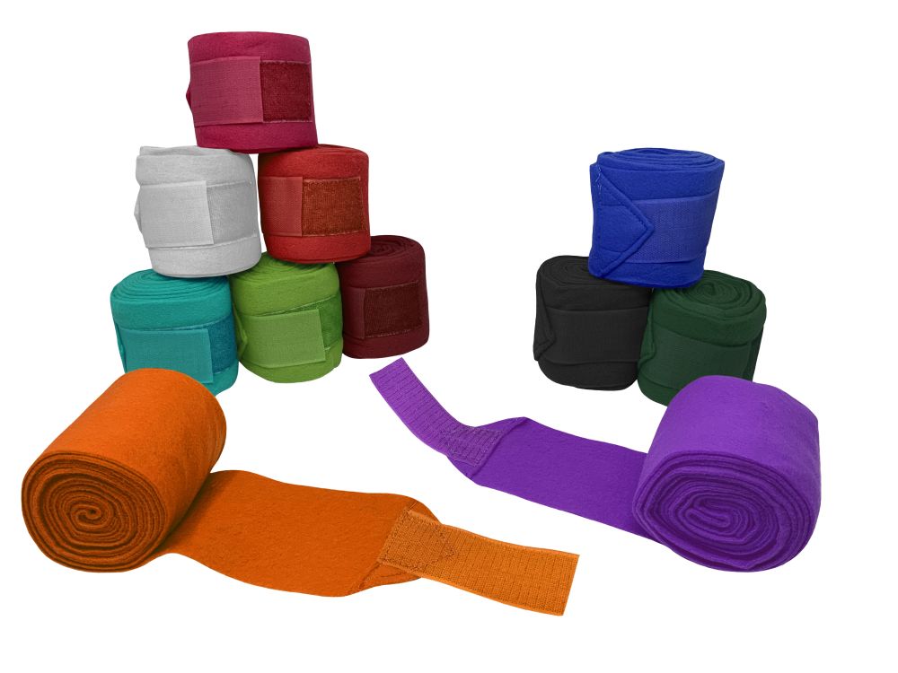 Fleece Polo Wraps - Set of Four