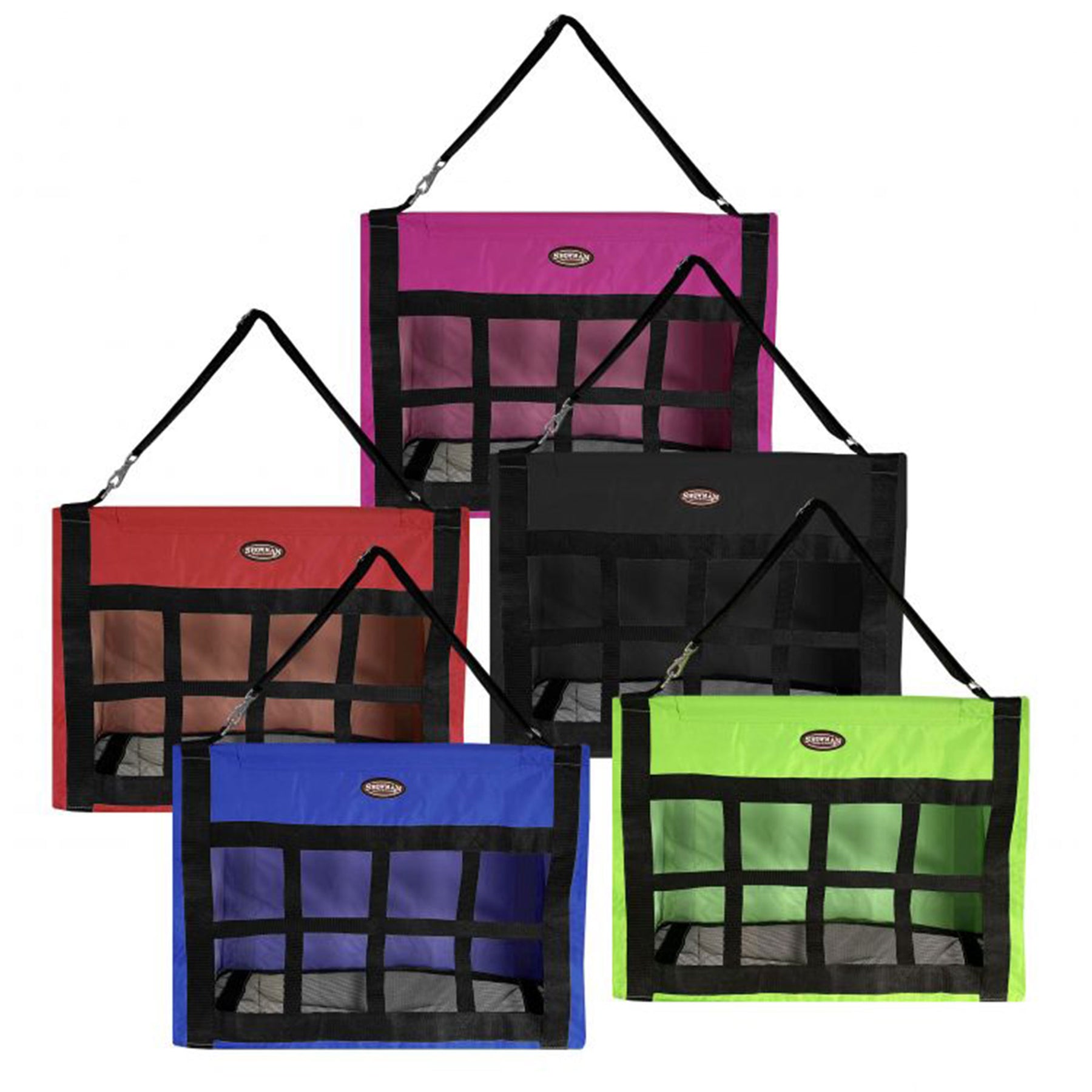 Showman Heavy Duty Cordura Hay Feeder with Bar Top