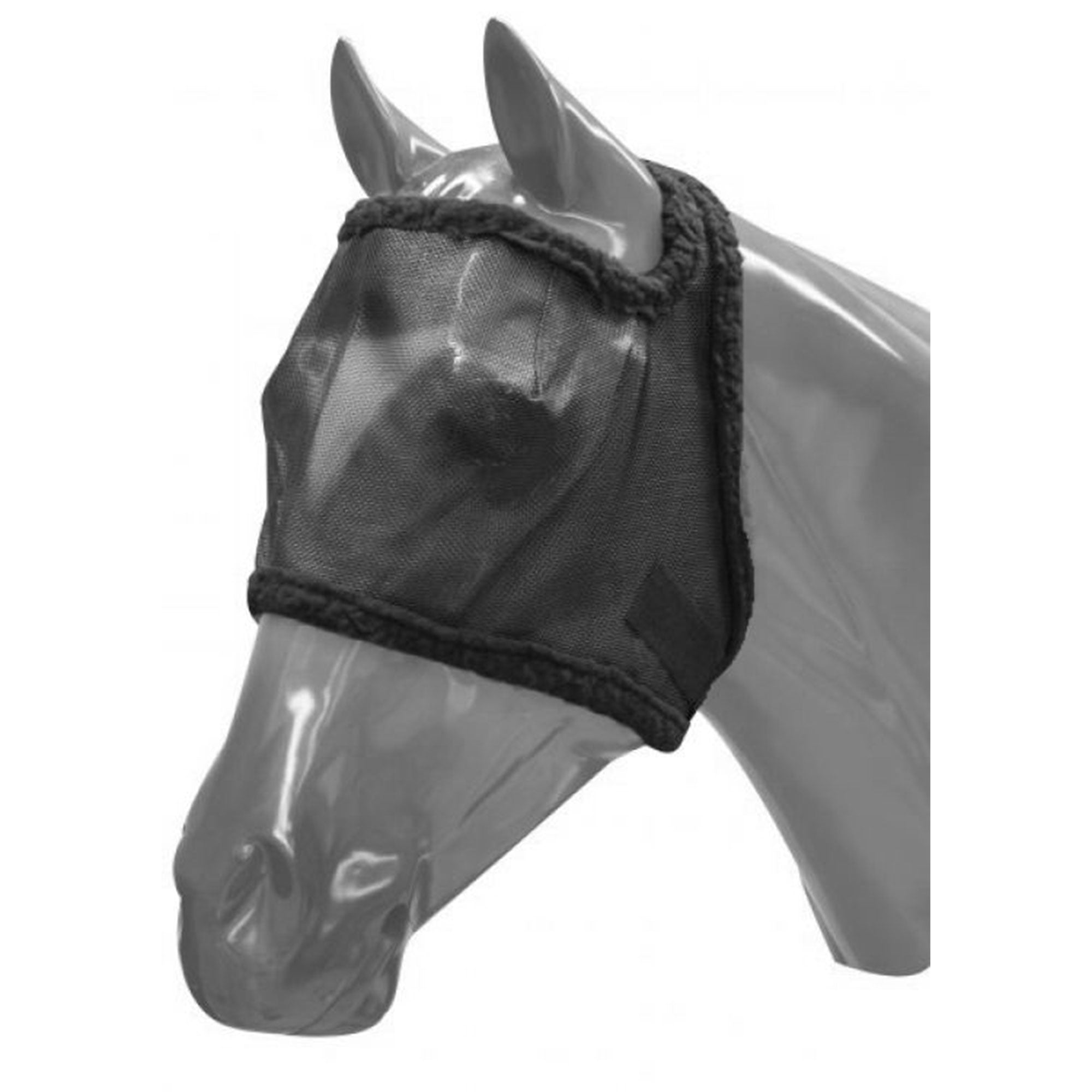 Mesh Nylon Fly Mask with Fleece Edges