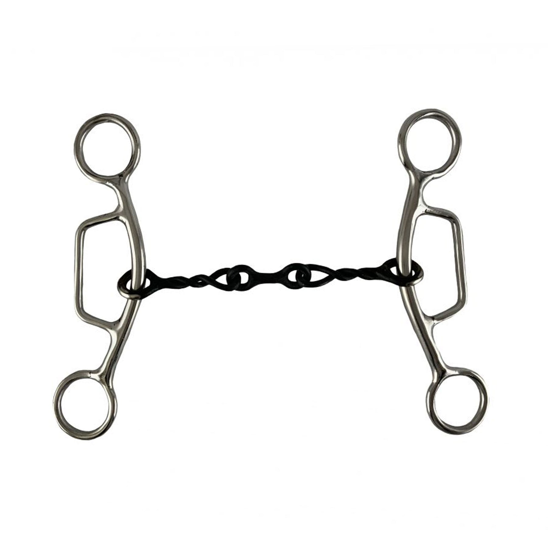 Showman 5" Stainless Steel Sweet Iron Mouth with Sliding Gag