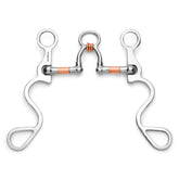 Showman Long S Shank with Copper Wrapped Ported Rollers