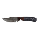 Lariat Trailhand - Hand-Forged Damascus Skinning & Camping Knife