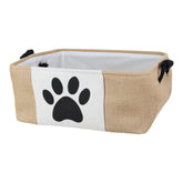 Paw & Burlap Pet Storage Bin