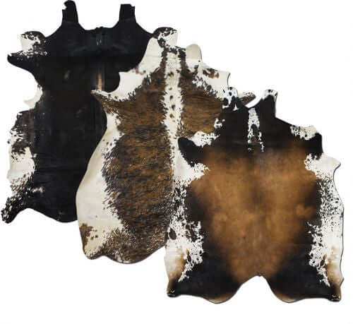 Large Tri-Colored Cowhide