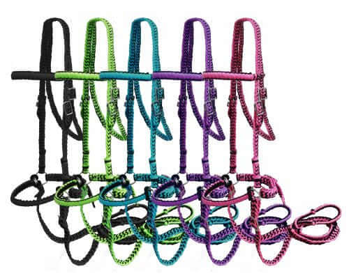 Affordable Bitless Bridle with Style – Horse Saddle Corral
