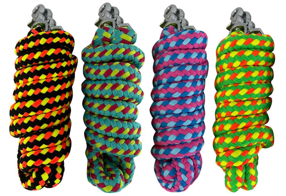 8' Braided Softy Cotton Contest Reins