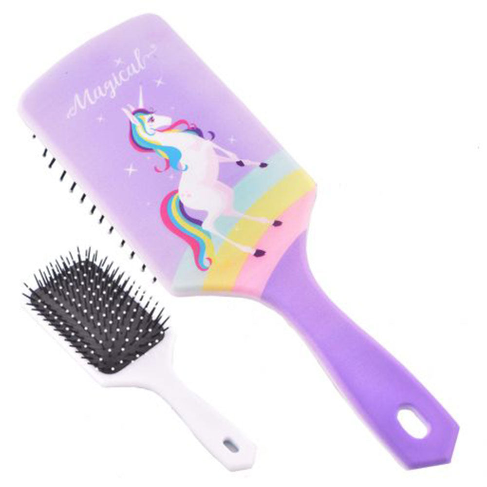 Purple Magical Unicorn Mane and Tail Brush