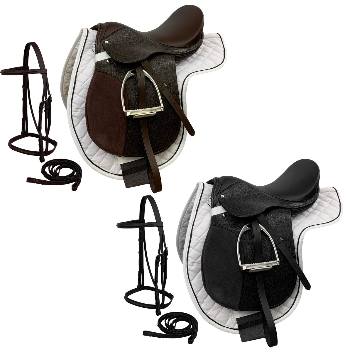 All-Purpose English Saddle Start Set