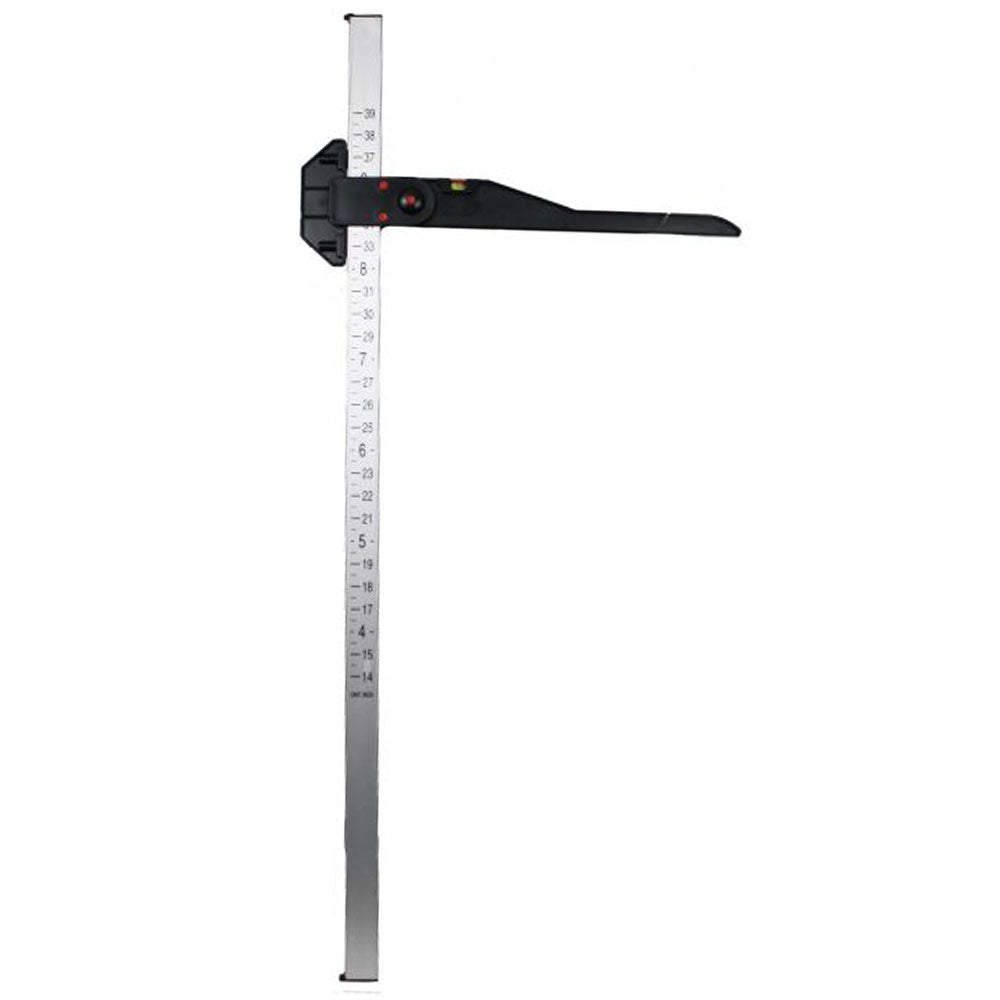 Miniature aluminum measuring stick