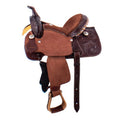 Buffalo Saddlery Rodeo Belle Youth Barrel Style Saddle - 13 Inch