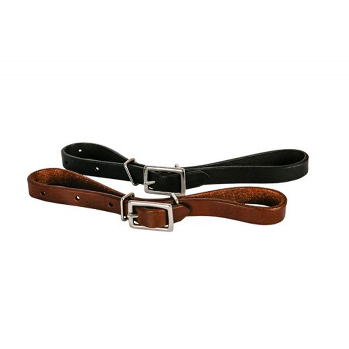 Showman Fully adjustable all leather oiled curb strap