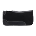 24" x 24" Black Contoured Felt Saddle Pad