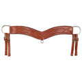 Showman Barbwire Tooled Tripping Collar