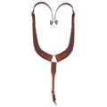 Showman Basketweave Tooled Pulling Collar