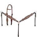 Showman Arrow Ridge One Ear Headstall and Breastcollar Set