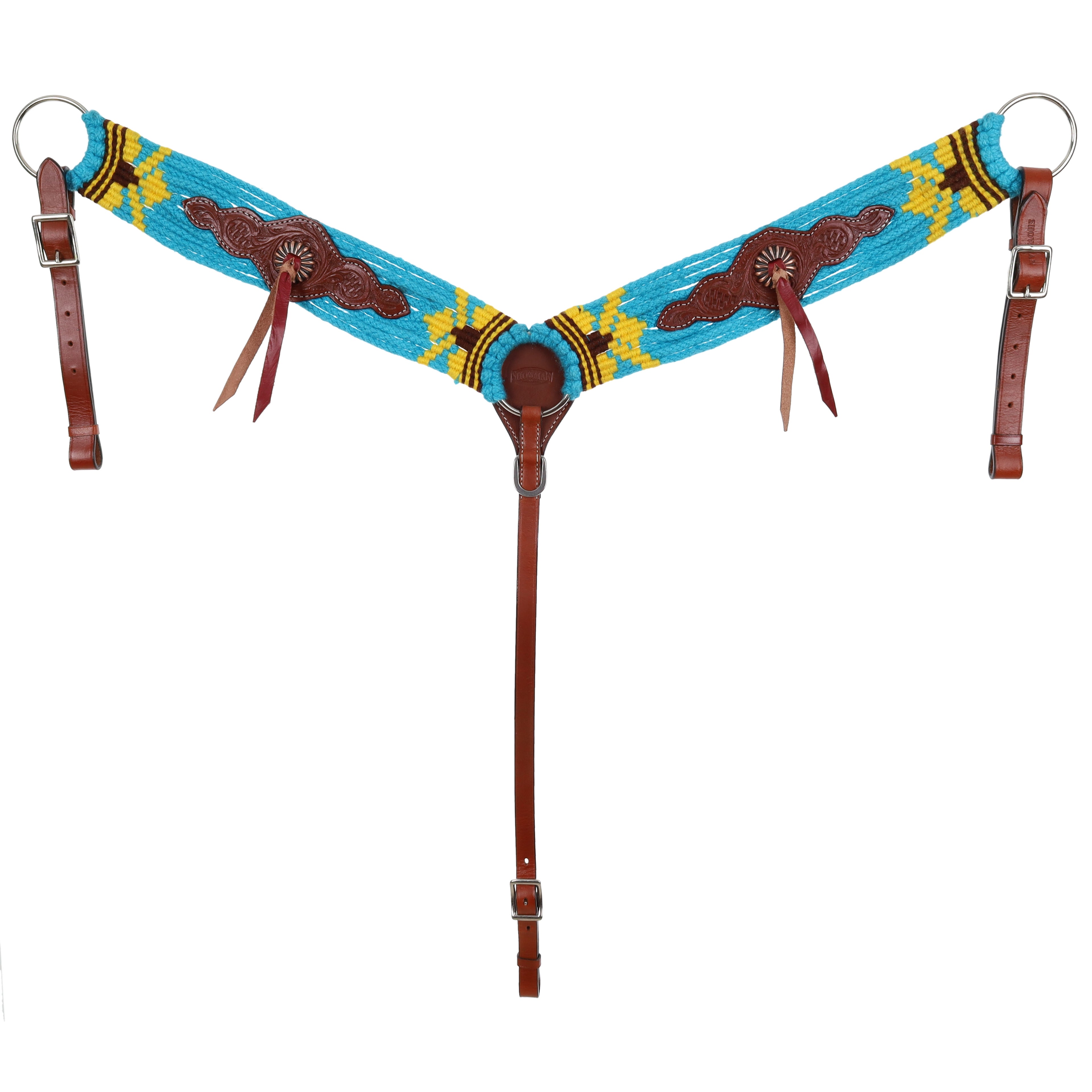 Showman Sunlit Sky Mohair Breastcollar