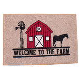 27" x 18" "Welcome To The Farm" floor mat