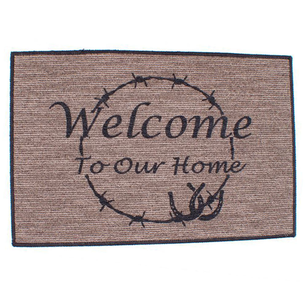 27" x 18" "Welcome To Our Home" floor mat