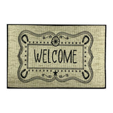 Western Buckle Welcome Mat