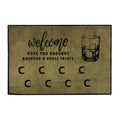 Bourbon and Horse Treats Doormat