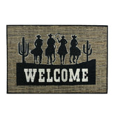 Cowboy Riders Welcome Doormat