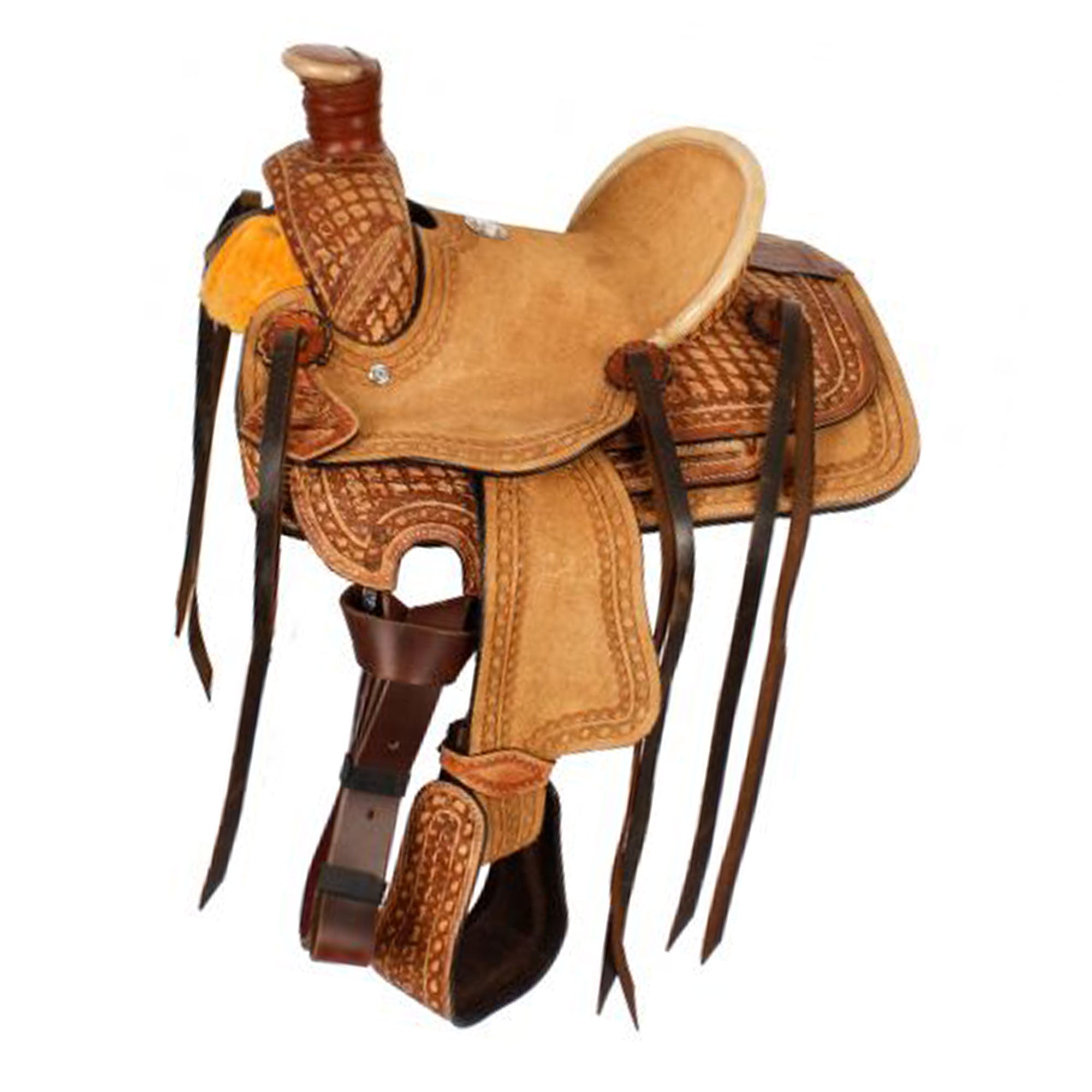 Double T Cowboy Heritage Pony Roper Style Saddle - 10 Inch