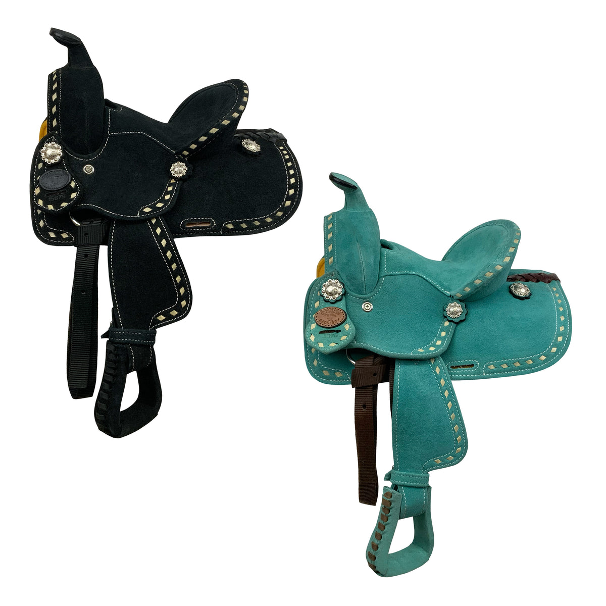 Double T Desert Drifter Western Saddle - 8 Inch