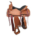 Double T Classic Stitch Prairie Dancer Roper Saddle - 16 Inch