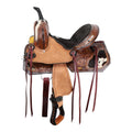 Double T Wildhide Series Alma Barrel Style Saddle - 12 Inch