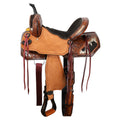 Double T Wildhide Series Alma Barrel Style Saddle - 15 Inch
