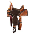 Double T Sterling Barrel Style Saddle - 15 Inch