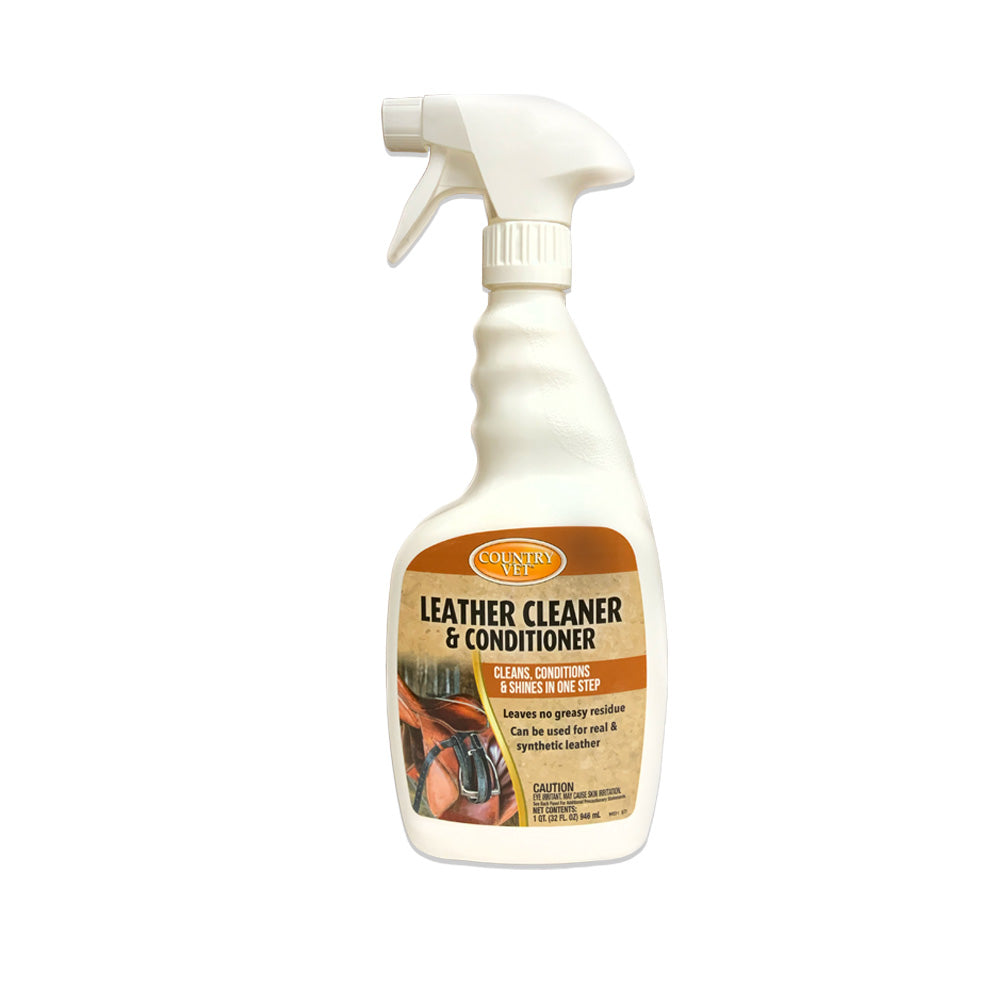 Country Vet Leather Cleaner and Conditioner - 32oz