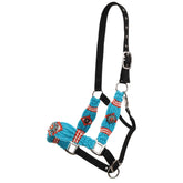 Showman Citrus Sea Mohair Wool Bronc Halter