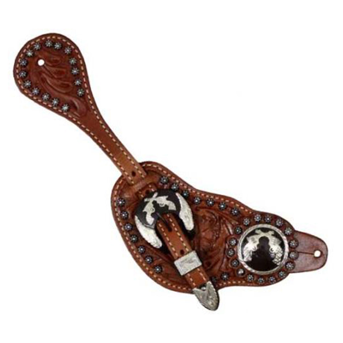 Showman Men's Gunslinger Spur Straps
