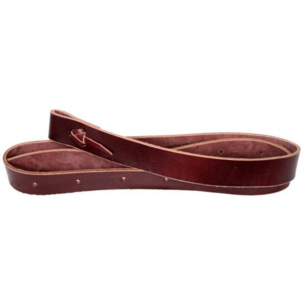 Showman Latigo Tie Strap with Holes