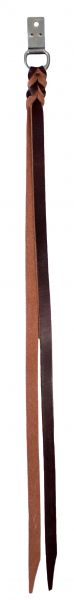 Complete Leather saddle string with saddle dee and clip