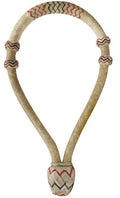 Showman Natural Braided Rawhide Core Bosal